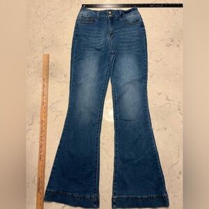 FP Vibes - Soft & Stylish Blue Flare Women's Jeans